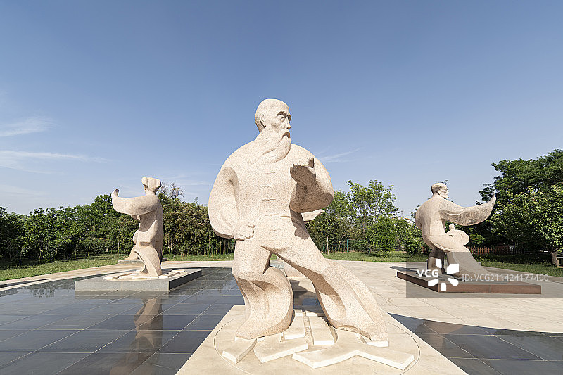 河南温县陈家沟太极拳博物馆景观图片素材