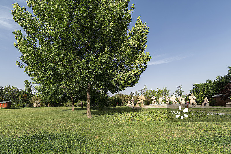 河南温县陈家沟太极拳博物馆景观图片素材