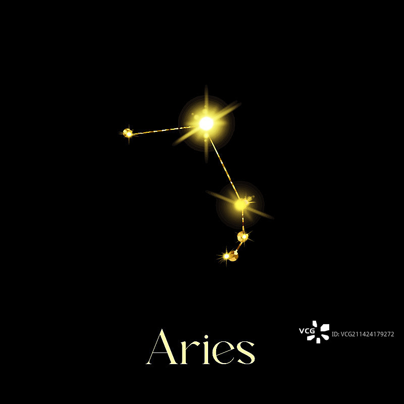 白羊座星座运势图片素材