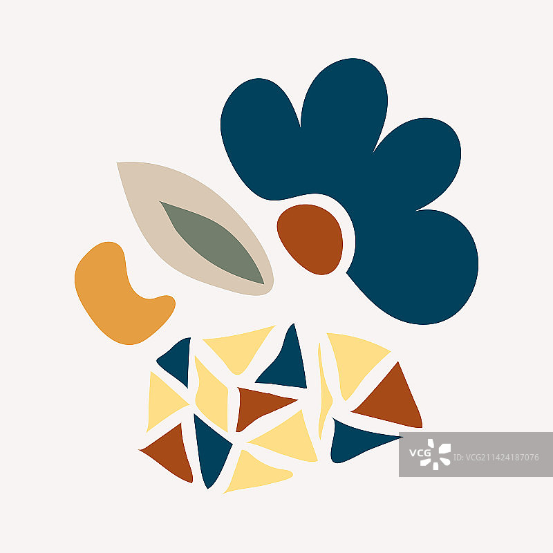 抽象创意简约手绘图片素材