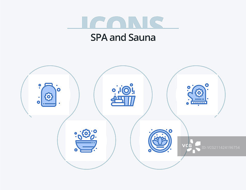 桑拿蓝色图标包5图标设计图片素材
