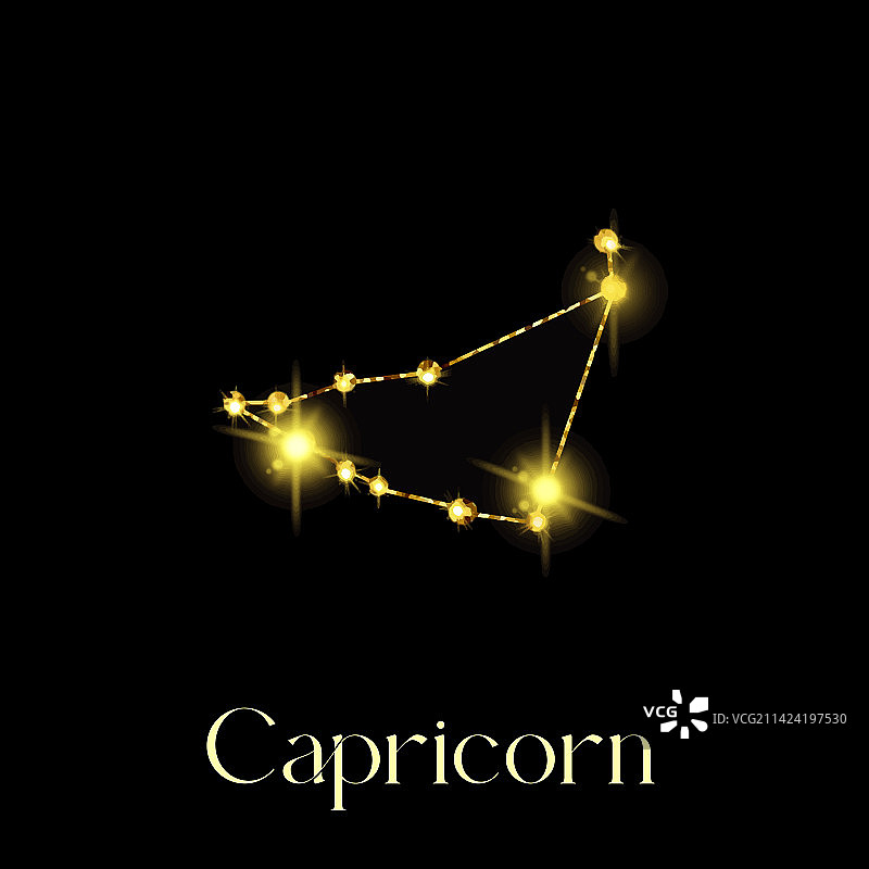 摩羯座星座运势图片素材