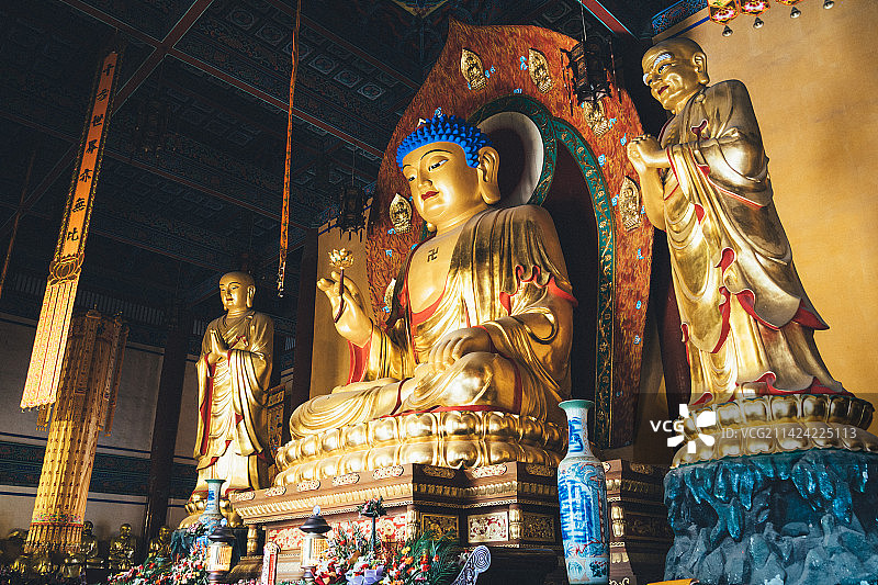 山东汶上大宝相寺图片素材