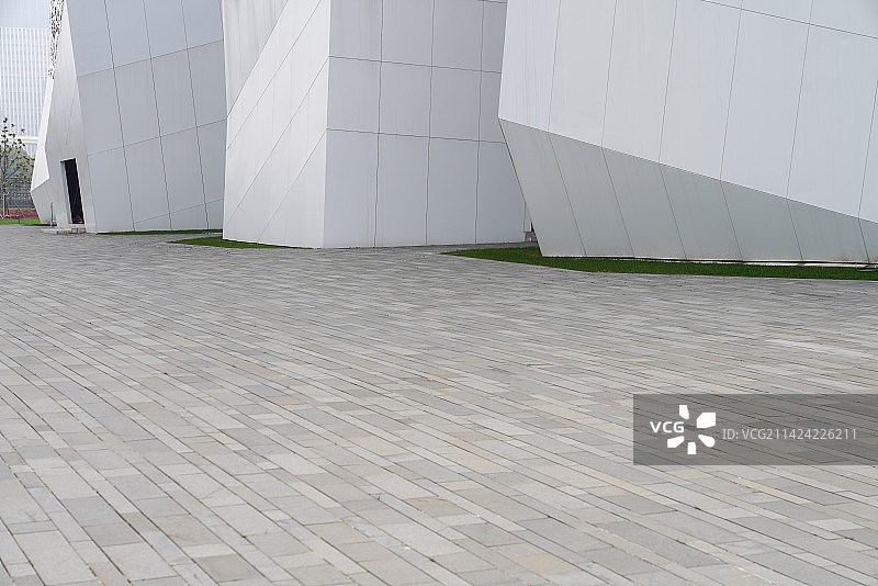 世博文化公园 汽车广告背景图图片素材