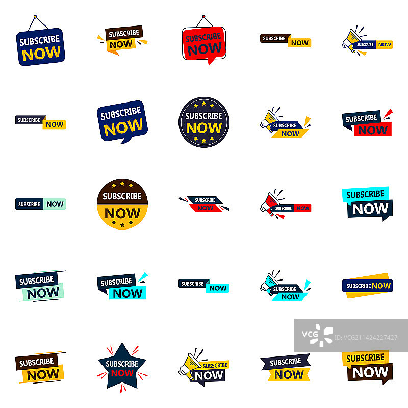 25款引人入胜的博客订阅banner图片素材