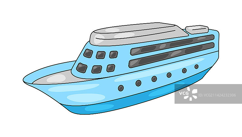 邮轮图标图片素材