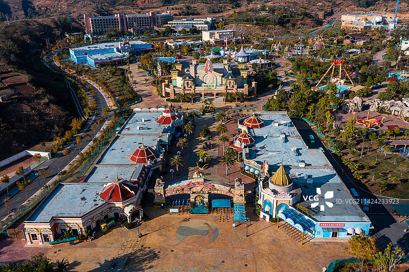 云南省楚雄州禄丰世界恐龙谷图片素材