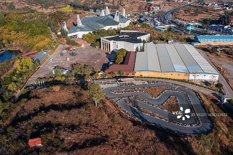 云南省楚雄州禄丰世界恐龙谷图片素材