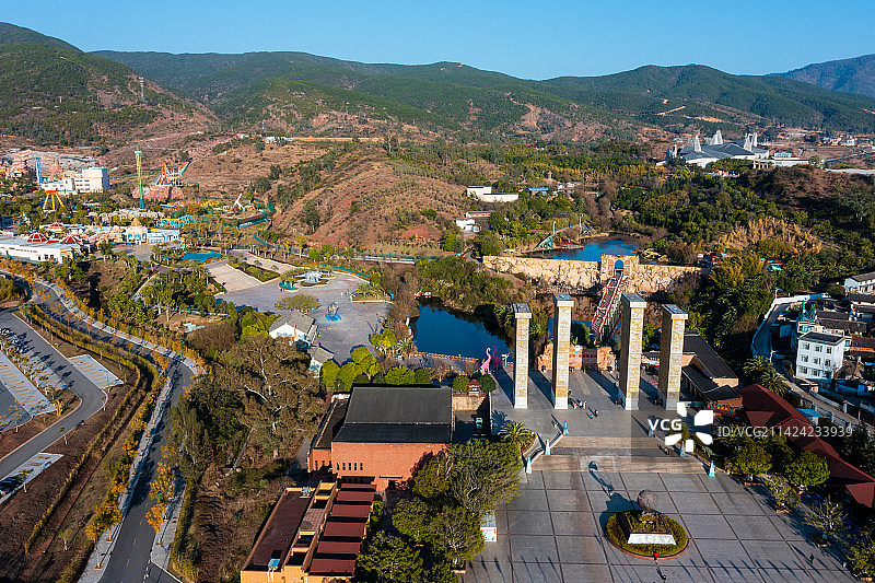 云南省楚雄州禄丰世界恐龙谷图片素材