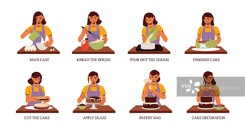 自制美食组合图片素材