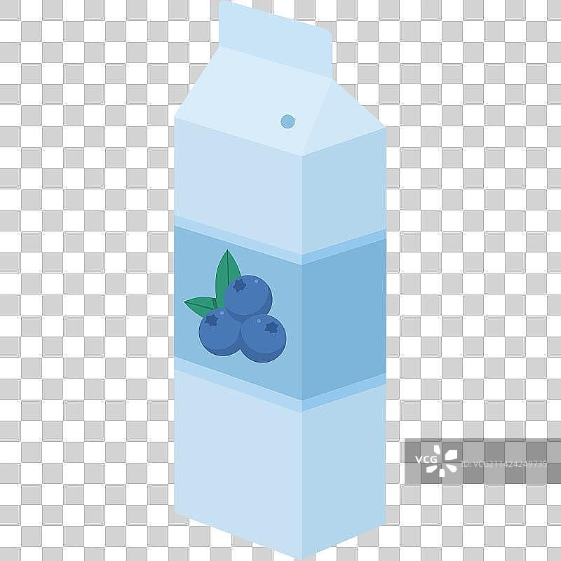 春游野餐盒装饮料蓝莓汁图片素材