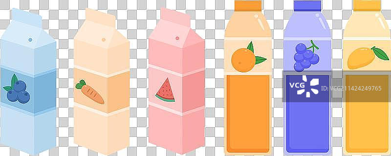 春游野餐橙汁西瓜汁芒果汁胡萝卜汁蓝莓汁葡萄汁图片素材