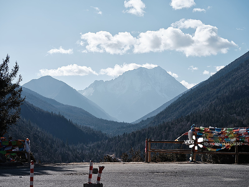 四川省甘孜藏族自治州康定市 新都桥图片素材