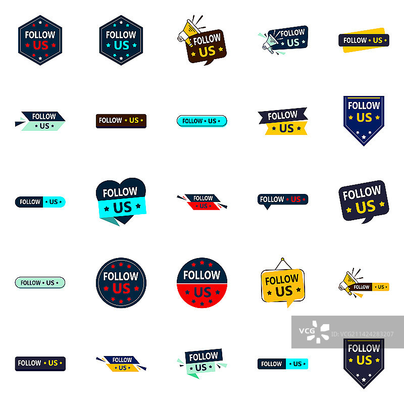 25个YouTube频道关注我们banner图片素材