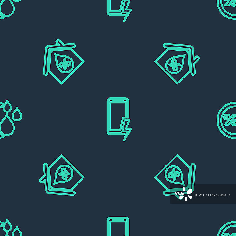 手机充电电池湿度图标图片素材