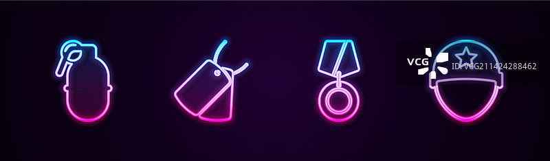 手榴弹、军用狗牌、奖励图片素材