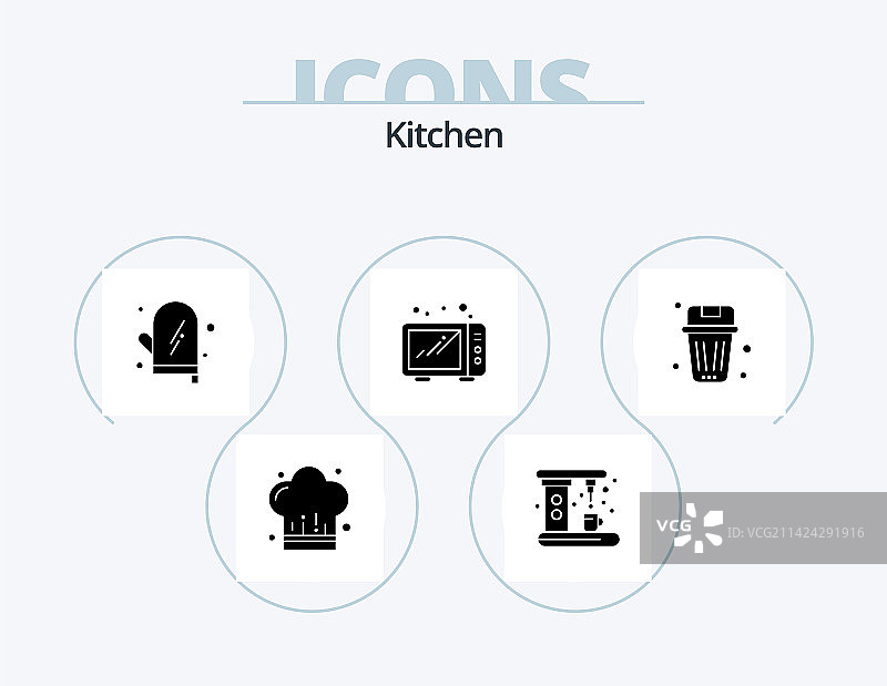 厨房图标字形包5图标设计删除图片素材