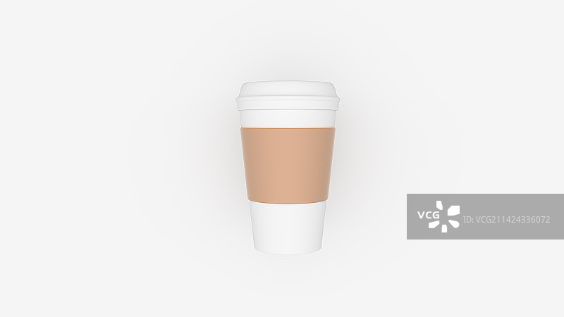 3D杯子极简创意静物素材图片素材