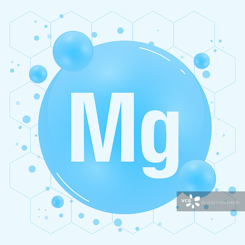 有益健康的镁矿物质维生素图片素材