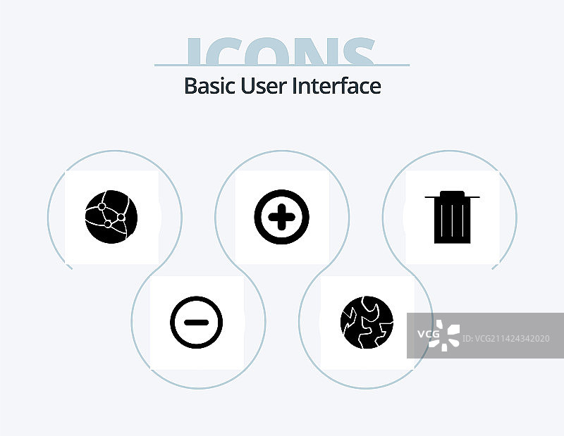 基础标志符号图标包5图标设计网页垃圾箱图片素材