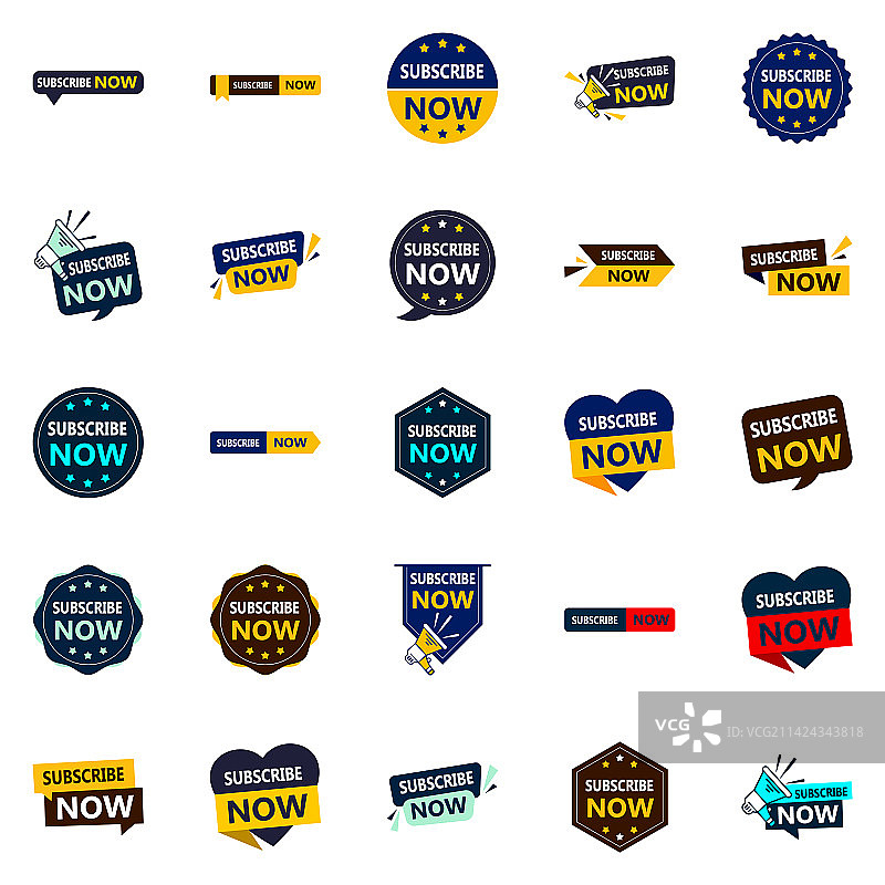 立即订阅，让您的设计更受欢迎图片素材