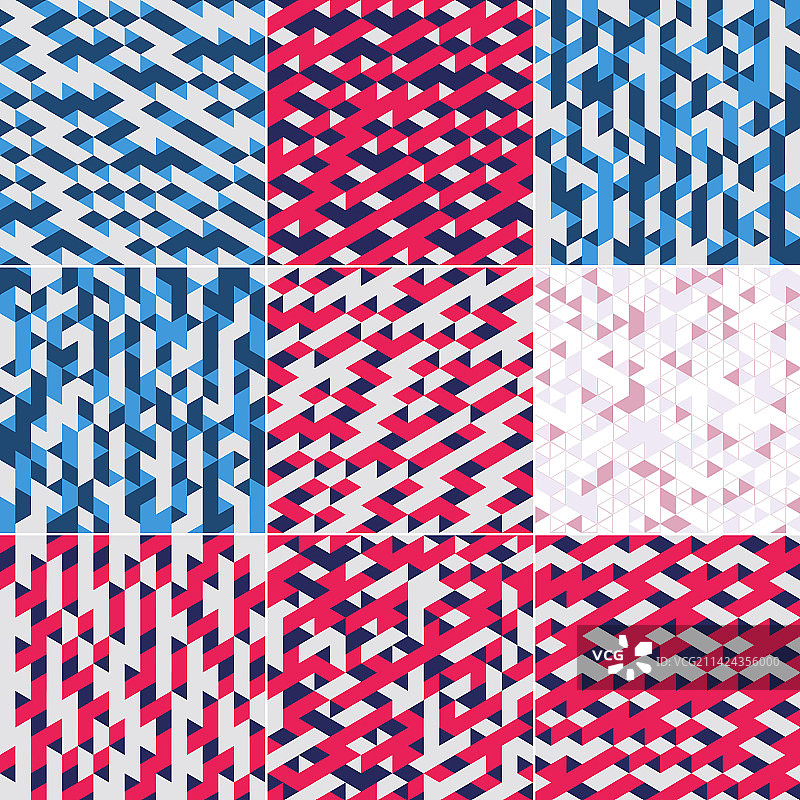 具有简约设计的现代抽象封面套装图片素材