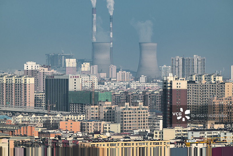 河南信阳平桥区城市风光图片素材