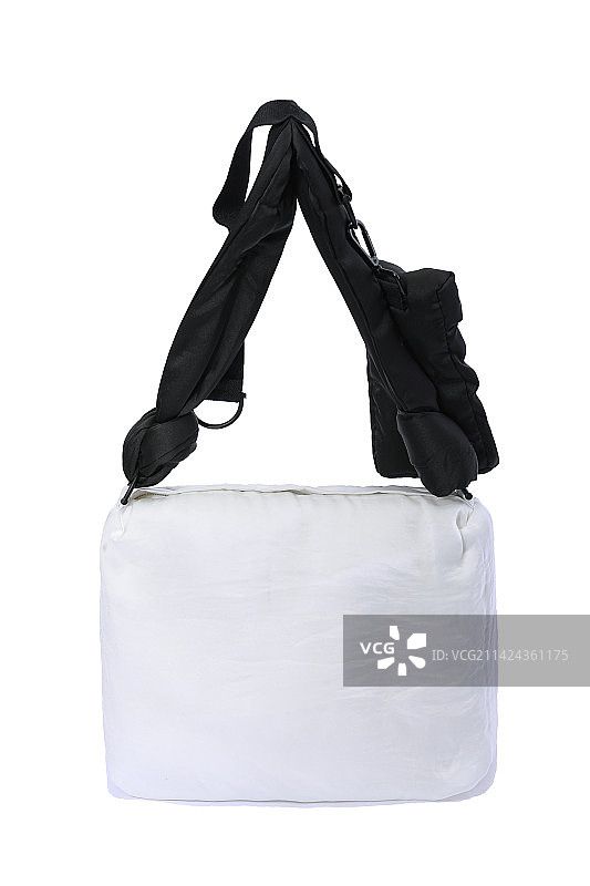 时尚黑白色肩包图片素材