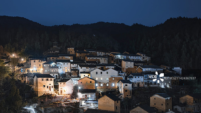 安徽阳产土楼图片素材