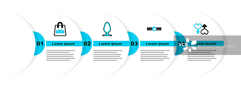 男女心形硅胶球口塞套装图片素材