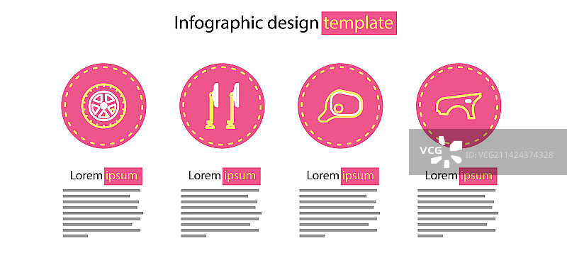 汽车后视镜挡泥板雨刷器线条设置图片素材