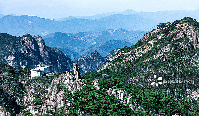 冬游黄山图片素材