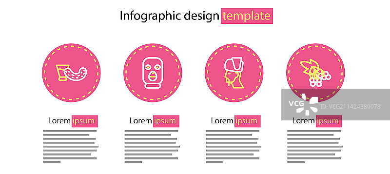 乌克兰哥萨克树枝小偷线条设计图片素材
