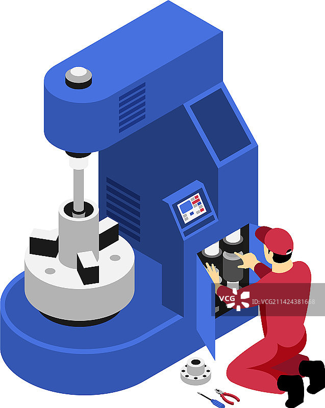 2.5D机械师图片素材