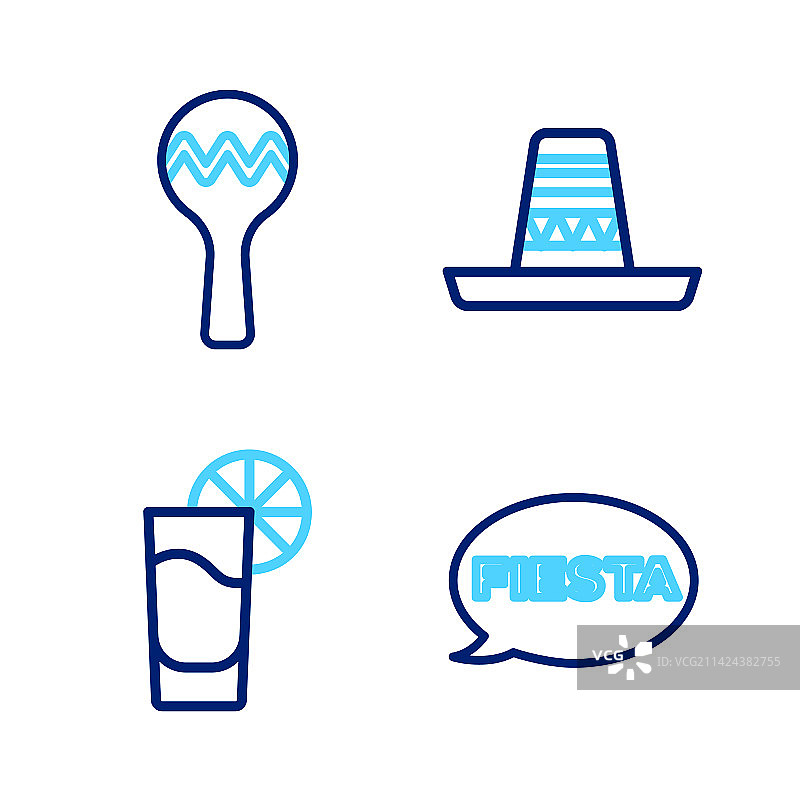 墨西哥柠檬龙舌兰酒杯banner图片素材