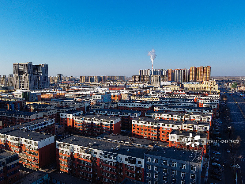 盘锦 双台子区 地标 航拍 城市图片素材