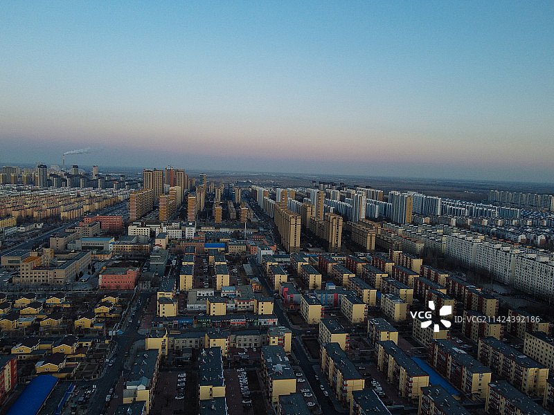 盘锦 兴隆台区 地标 航拍 城市图片素材