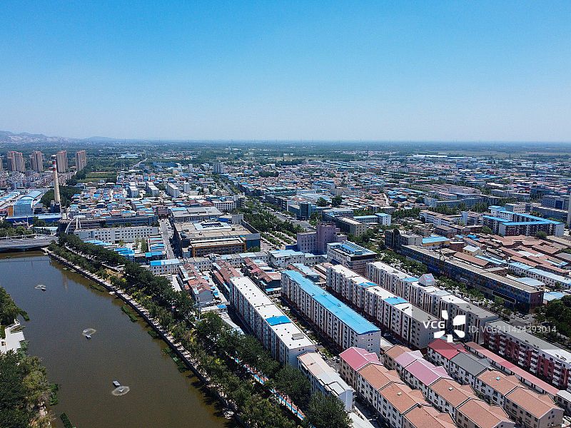 三河 京郊 房地产 地标 航拍图片素材