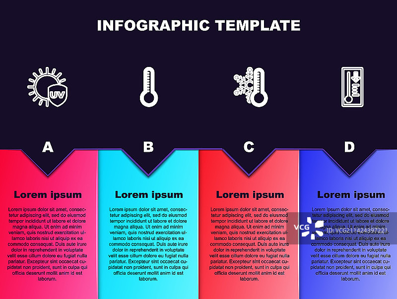 防紫外线气象温度计图片素材