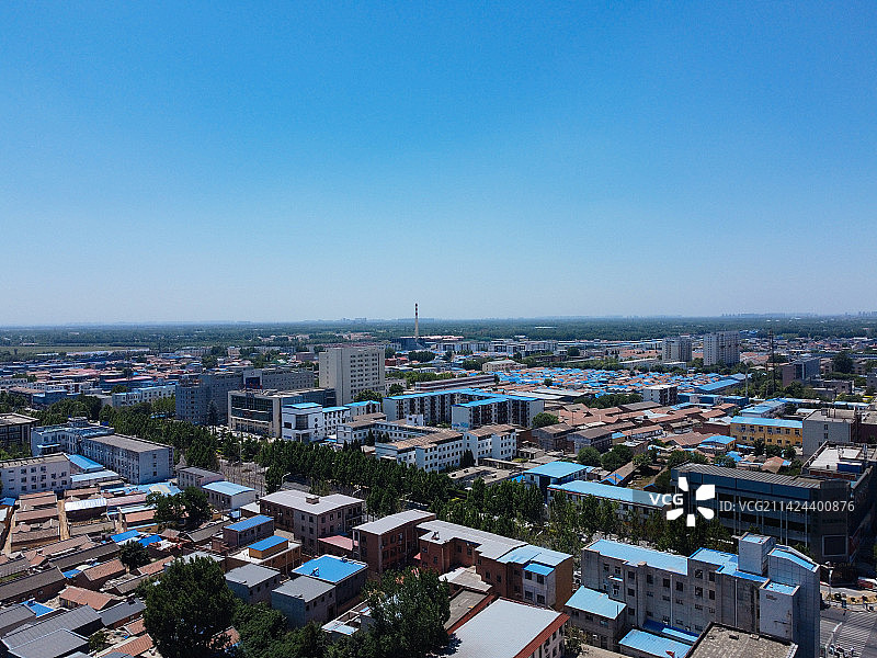 三河 京郊 房地产 地标 航拍图片素材
