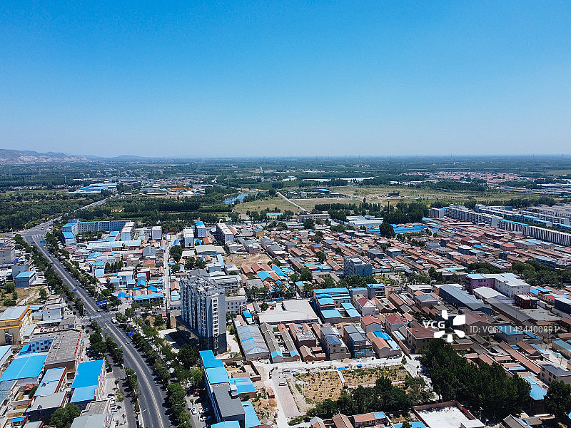 三河 京郊 房地产 地标 航拍图片素材