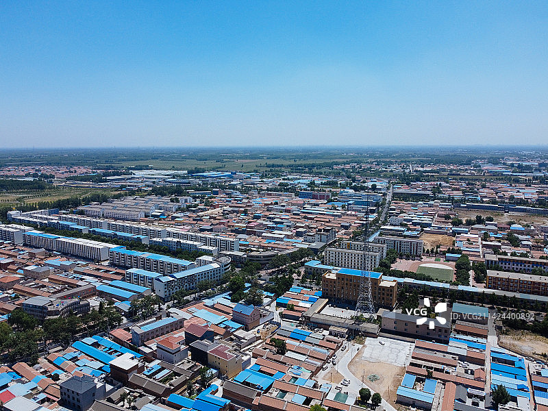 三河 京郊 房地产 地标 航拍图片素材
