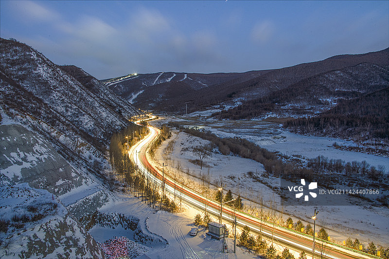 崇礼万龙富龙阿那亚图片素材