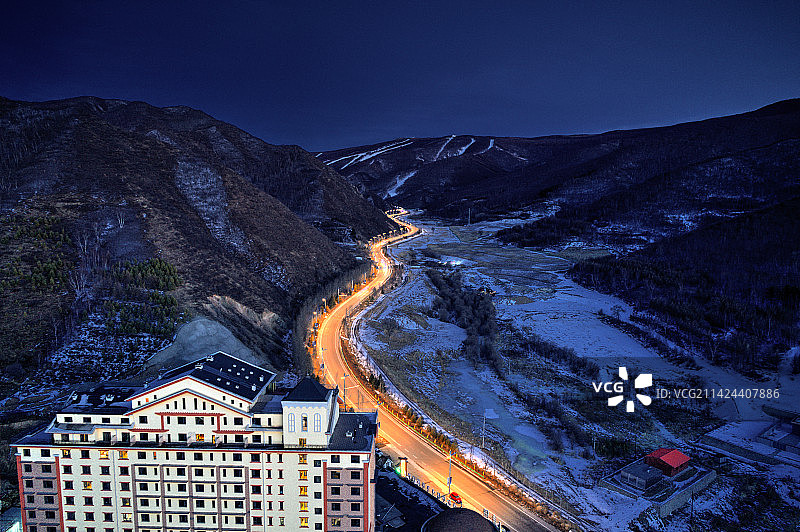 崇礼万龙富龙阿那亚图片素材