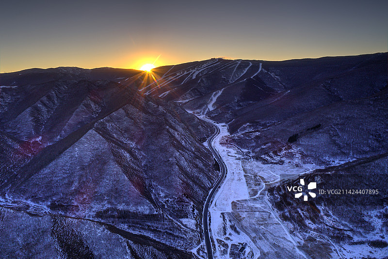 崇礼万龙富龙阿那亚图片素材