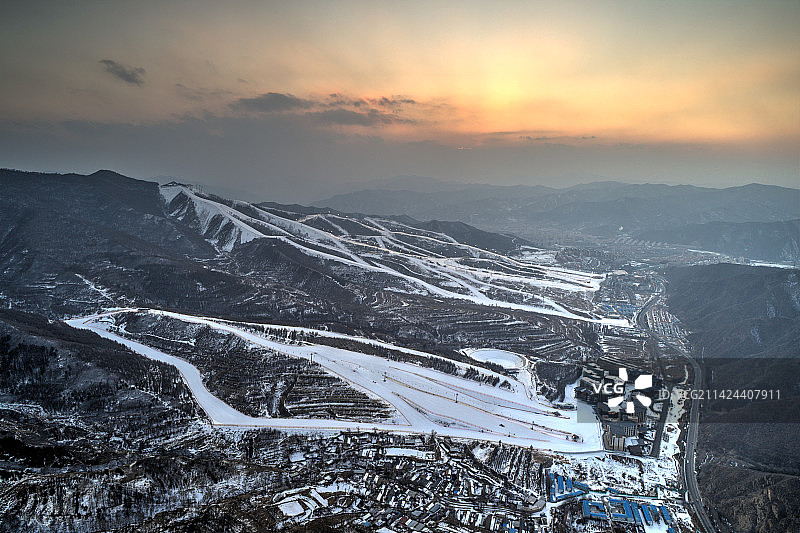 崇礼万龙富龙阿那亚图片素材