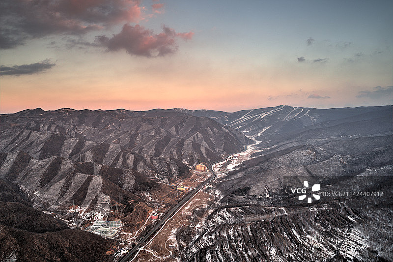 崇礼万龙富龙阿那亚图片素材