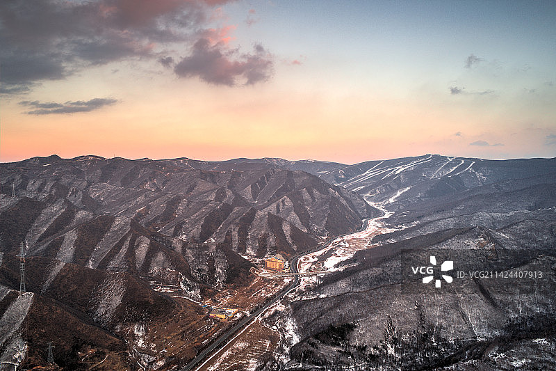 崇礼万龙富龙阿那亚图片素材