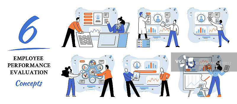 商业概念：人力资源部门增长图片素材