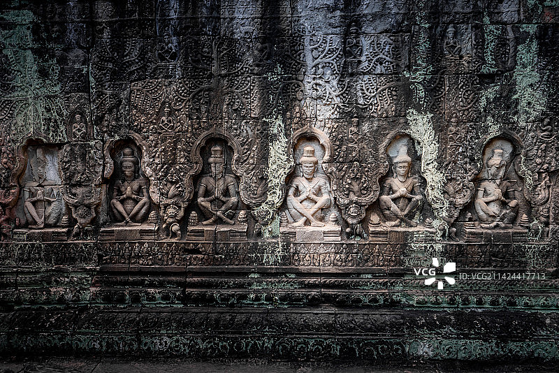 柬埔寨暹粒吴哥窟圣剑寺Preah Khan图片素材